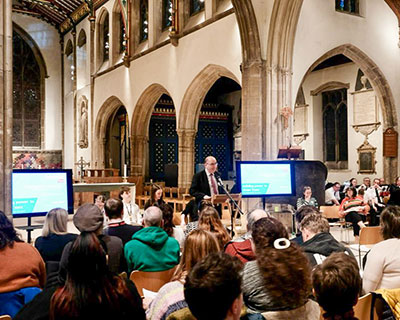 Chelmsford College Make a Difference at Shaping Essex Assembly 