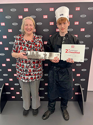 Chelmsford College Learner Travels to Italy for Catering Competition Final!
