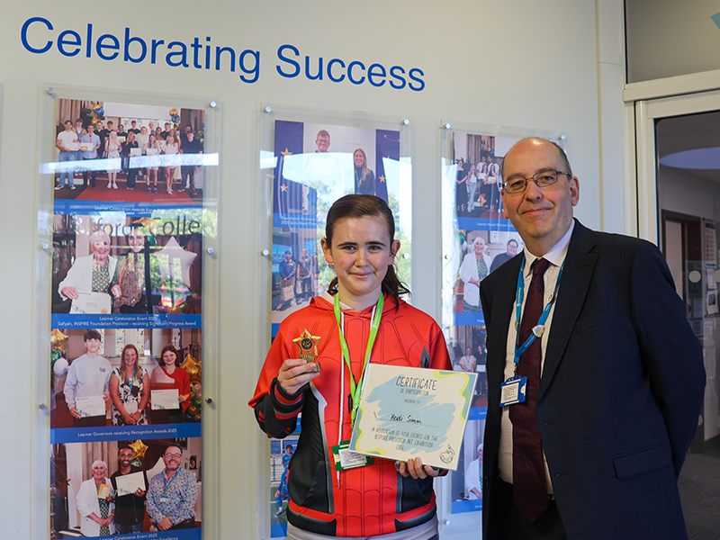Museum Displays the Wonderful Work of Chelmsford College Learner 