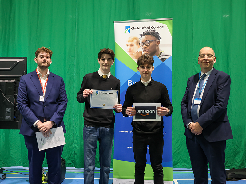 Business Learners Impress at Chelmsford College’s ENTFEST 2026