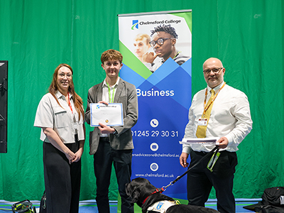 Business Learners Impress at Chelmsford College’s ENTFEST 2026