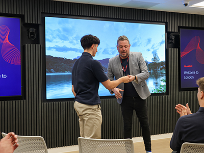 Sharp UK Awards Top Prizes to Chelmsford College Learners for AI Competition 
