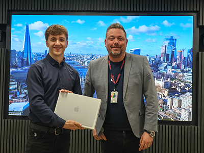 Sharp UK Awards Top Prizes to Chelmsford College Learners for AI Competition 