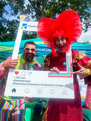 Chelmsford College Celebrates Essex Pride