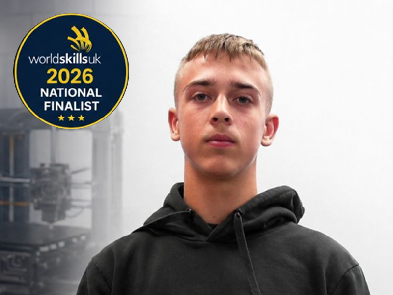 Chelmsford College Learner Reaches WorldSkills UK National Finals 2026