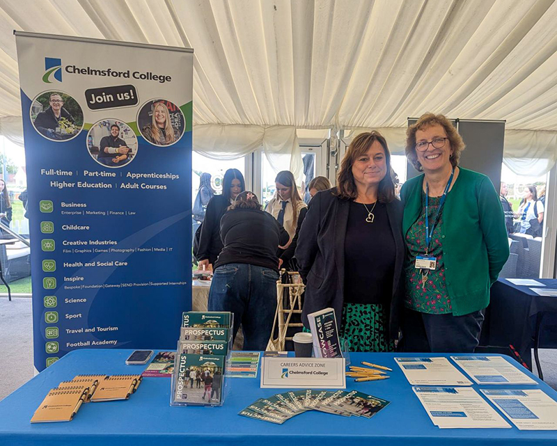 Chelmsford College Showcases Opportunities at Local Careers Fair