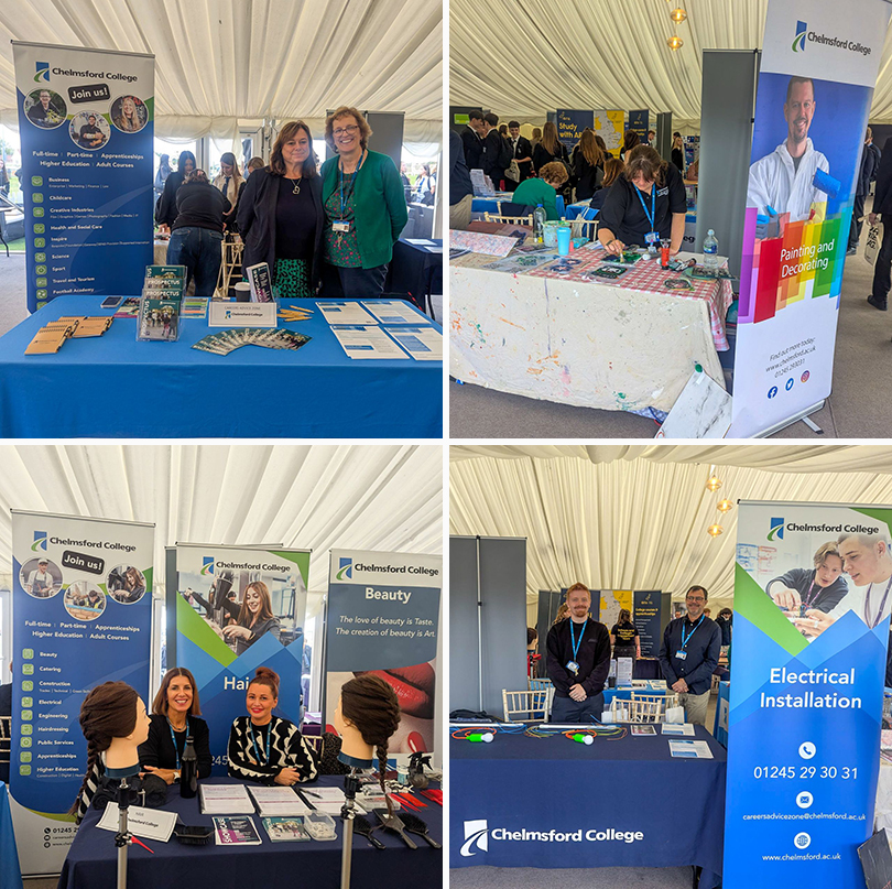 Chelmsford College Showcases Opportunities at Local Careers Fair