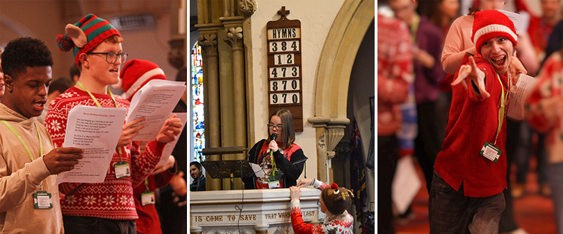 INSPIRE Learners Bring Christmas Cheer to St John’s Church