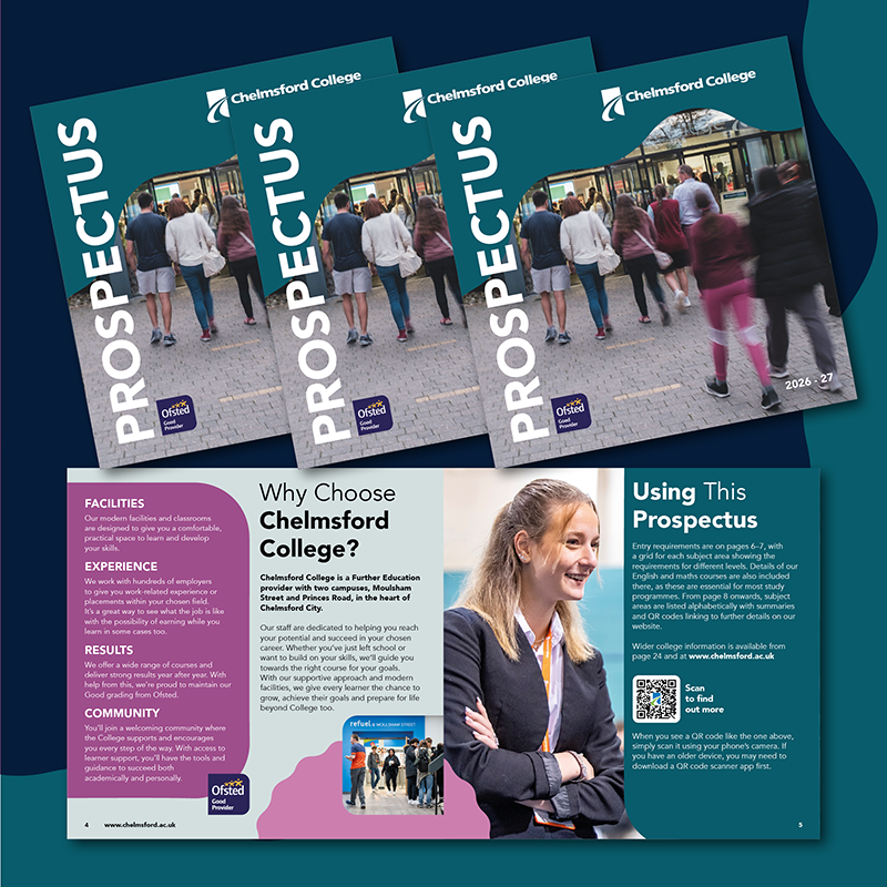 Plan Your Future With Chelmsford College’s New 2026–27 Prospectus