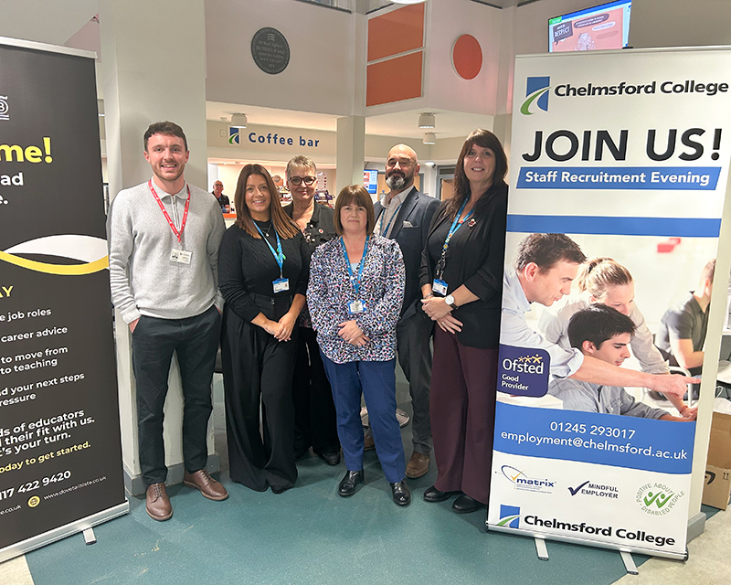 Chelmsford College Recruitment Event Welcomes Industry Professionals