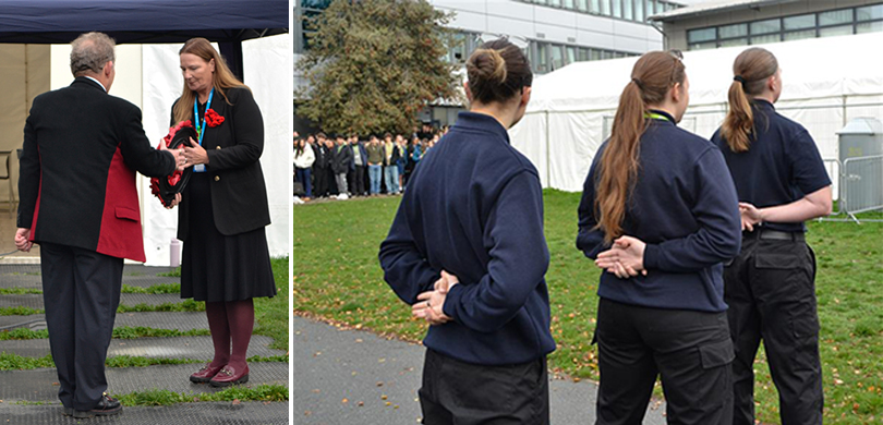 Chelmsford College Learners Lead Remembrance Parades 