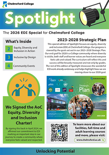 Spotlight - The newsletter for Chelmsford College